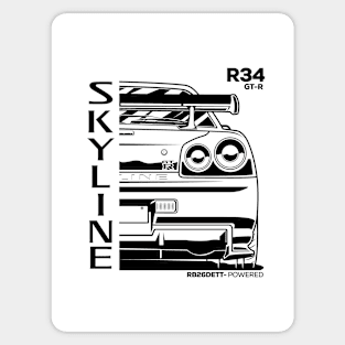 SKYILINE-R34 Sticker